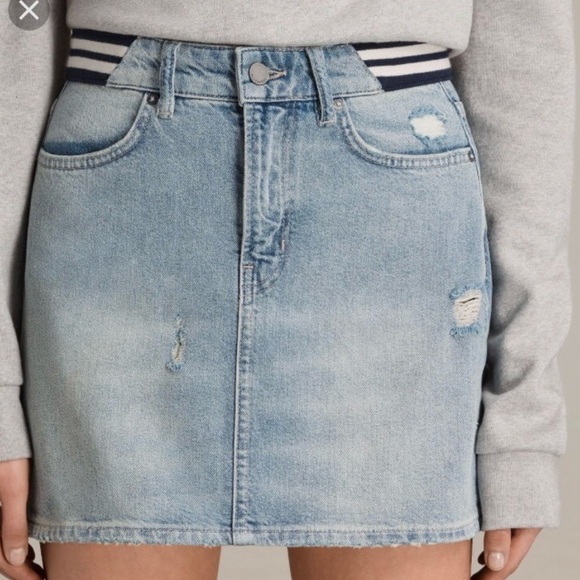 All Saints Dresses & Skirts - All Saints Denim Skirt